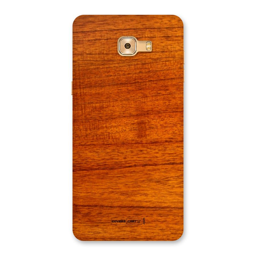 Wood Texture Design Back Case for Galaxy C9 Pro