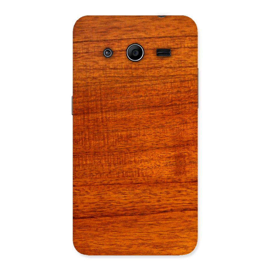 Wood Texture Design Back Case for Galaxy Core 2