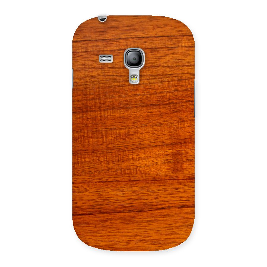 Wood Texture Design Back Case for Galaxy S3 Mini