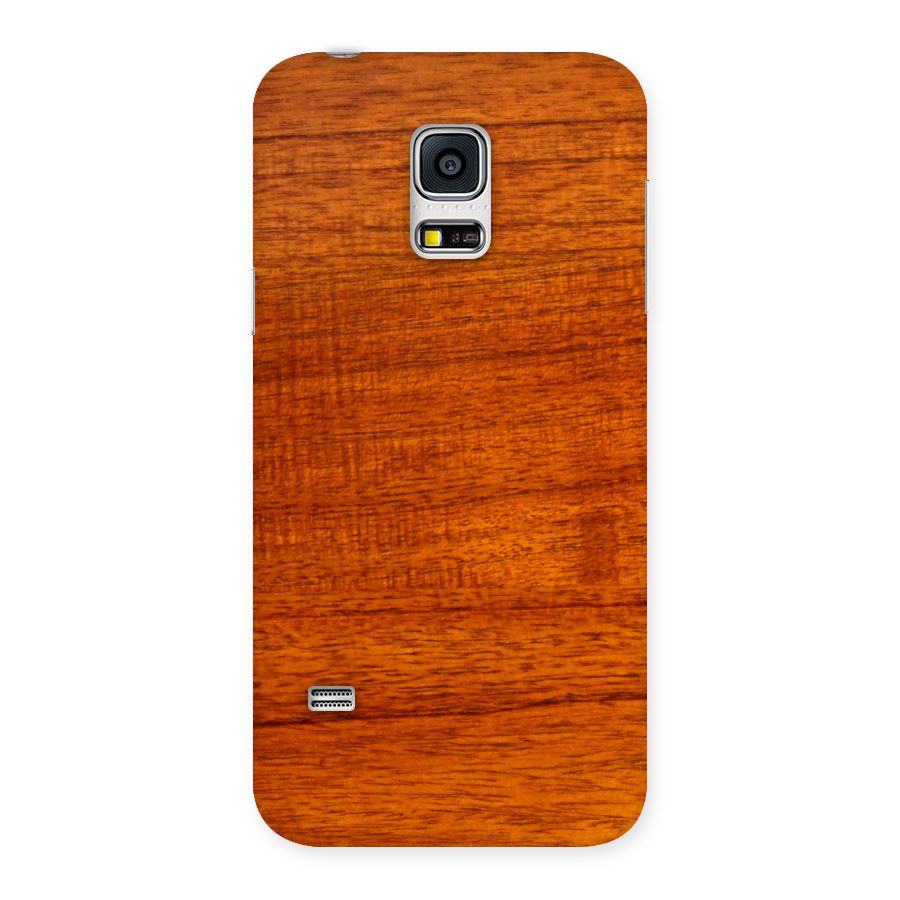 Wood Texture Design Back Case for Galaxy S5 Mini