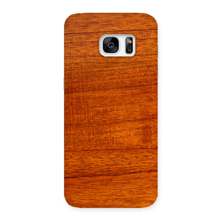 Wood Texture Design Back Case for Galaxy S7 Edge