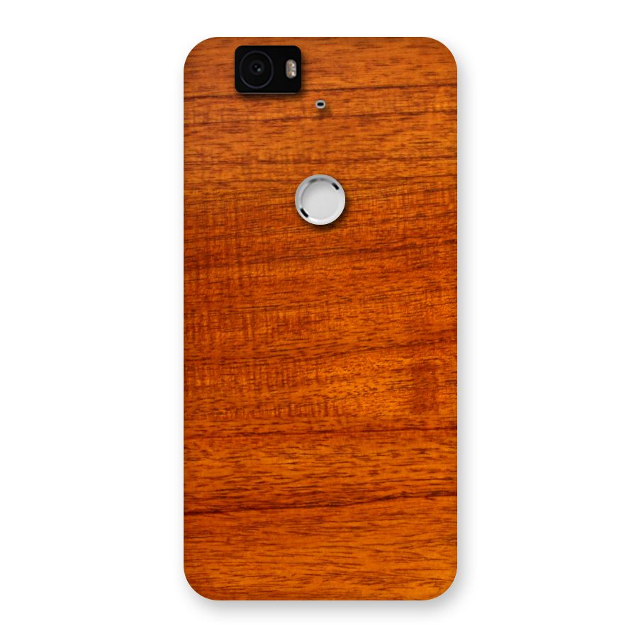 Wood Texture Design Back Case for Google Nexus-6P