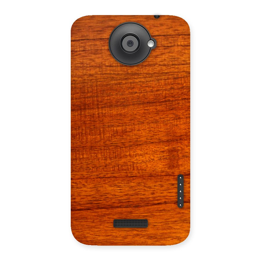 Wood Texture Design Back Case for HTC One X