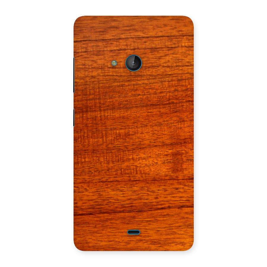 Wood Texture Design Back Case for Lumia 540