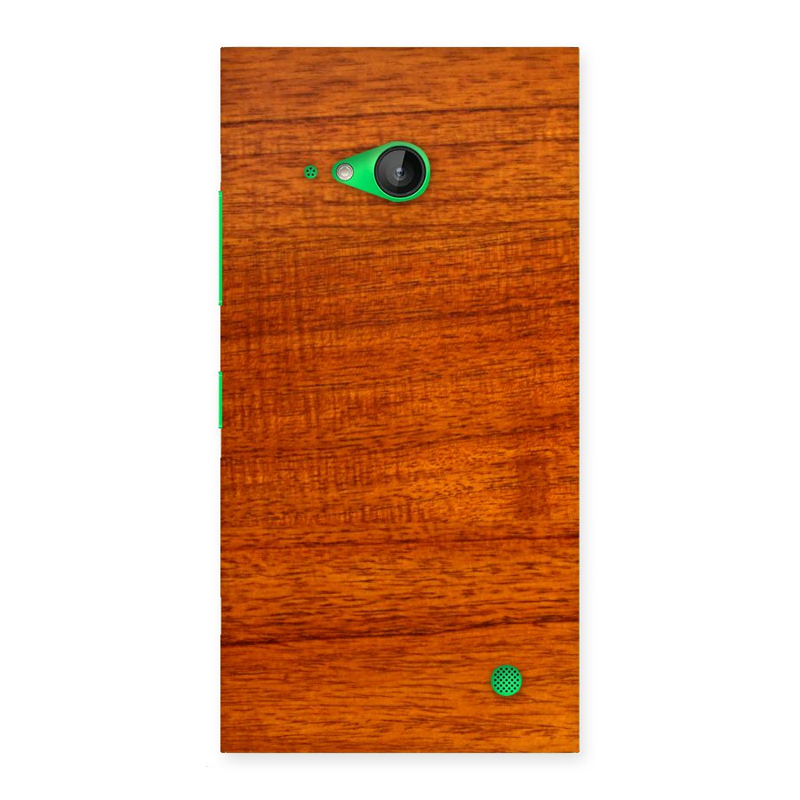 Wood Texture Design Back Case for Lumia 730