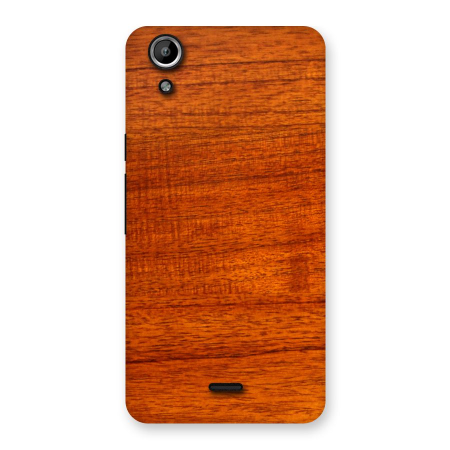 Wood Texture Design Back Case for Micromax Canvas Selfie Lens Q345