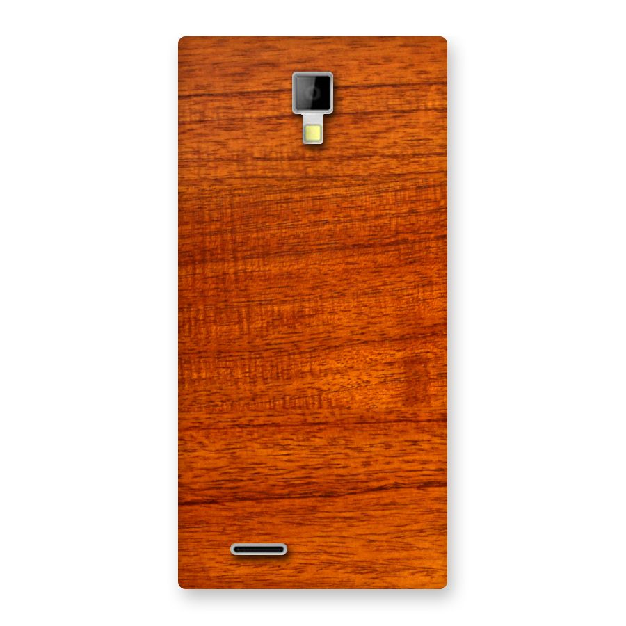 Wood Texture Design Back Case for Micromax Canvas Xpress A99