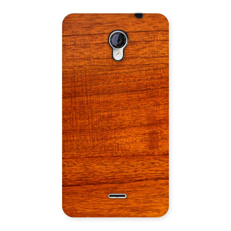 Wood Texture Design Back Case for Micromax Unite 2 A106