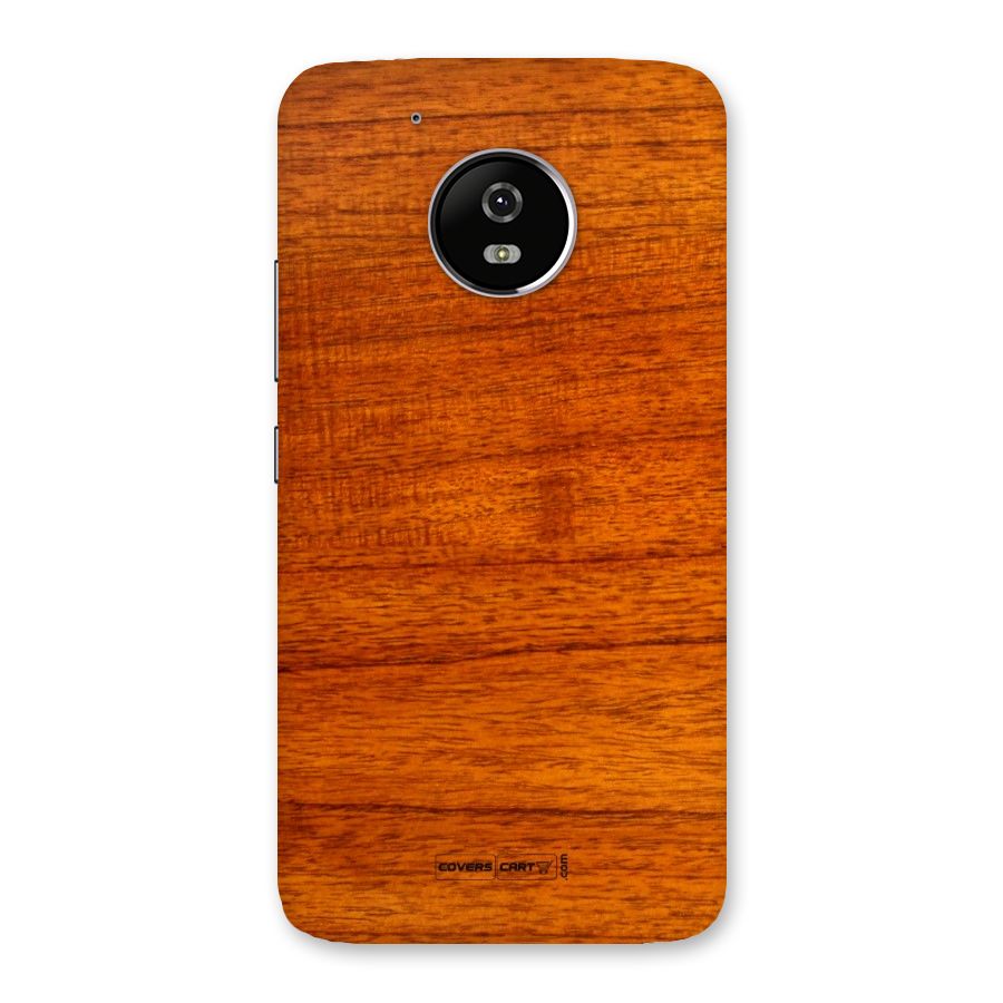 Wood Texture Design Back Case for Moto G5