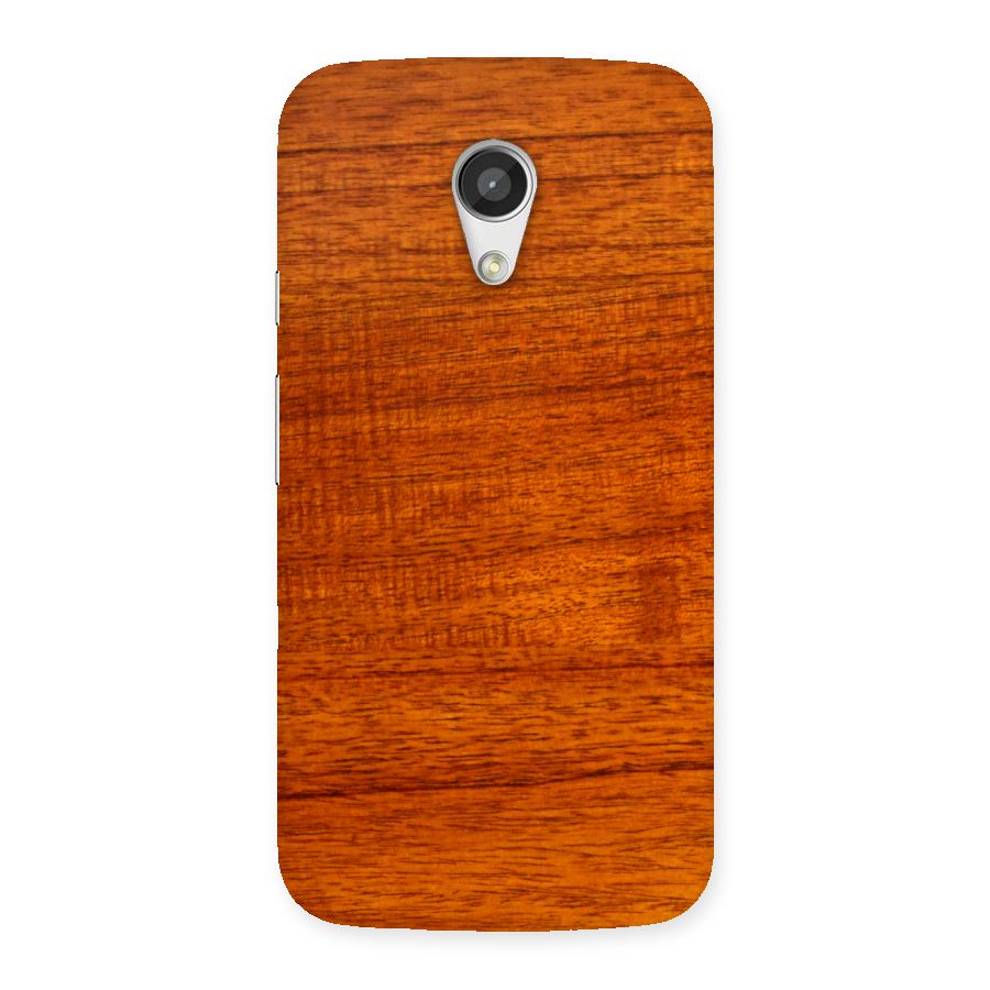 Wood Texture Design Back Case for Moto G 2nd Gen