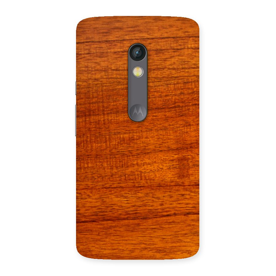 Wood Texture Design Back Case for Moto X Play
