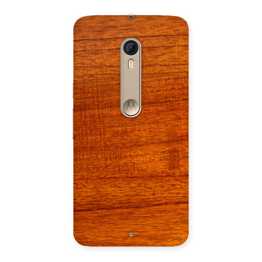Wood Texture Design Back Case for Motorola Moto X Style