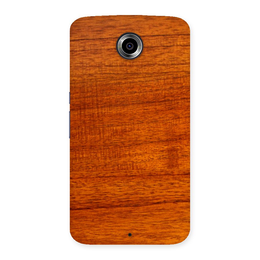 Wood Texture Design Back Case for Nexus 6