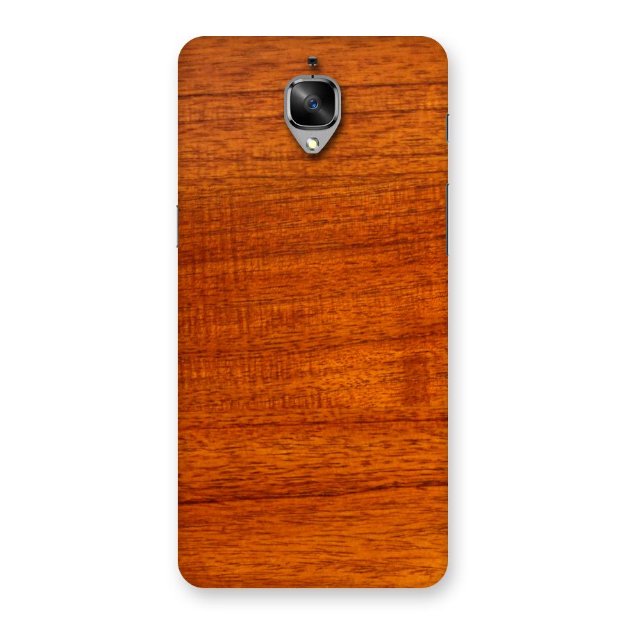 Wood Texture Design Back Case for OnePlus 3