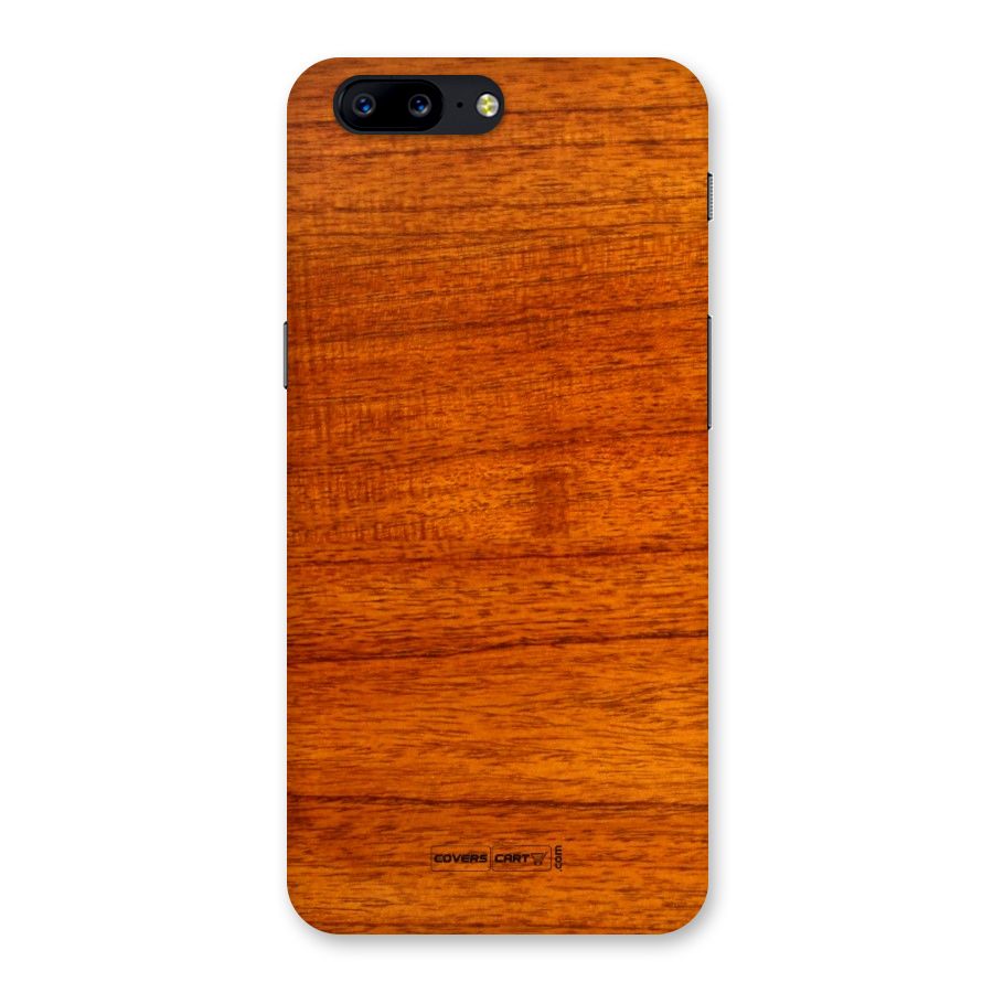 Wood Texture Design Back Case for OnePlus 5
