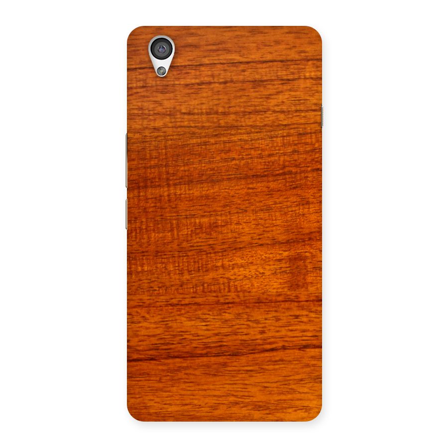 Wood Texture Design Back Case for OnePlus X