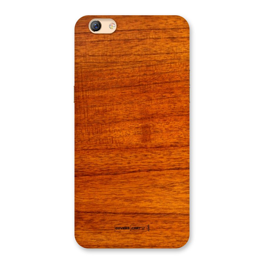 Wood Texture Design Back Case for Oppo F3 Plus