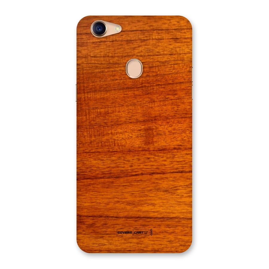 Wood Texture Design Back Case for Oppo F5
