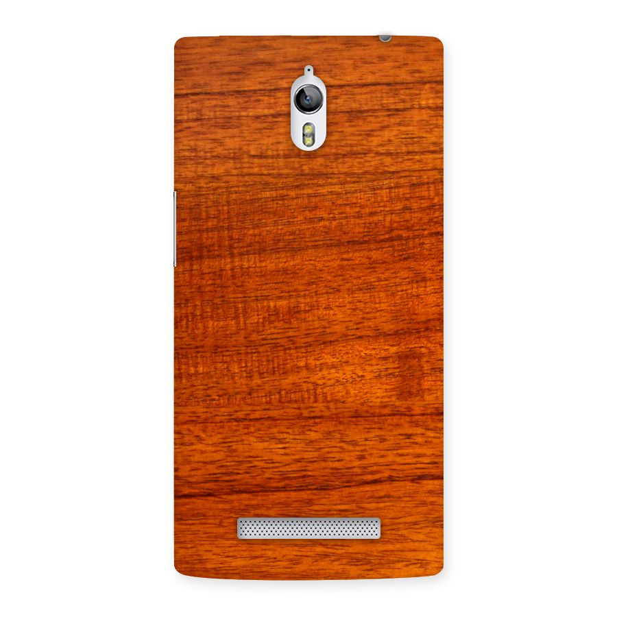 Wood Texture Design Back Case for Oppo Find 7