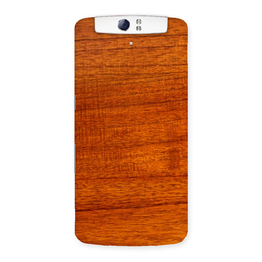 Wood Texture Design Back Case for Oppo N1