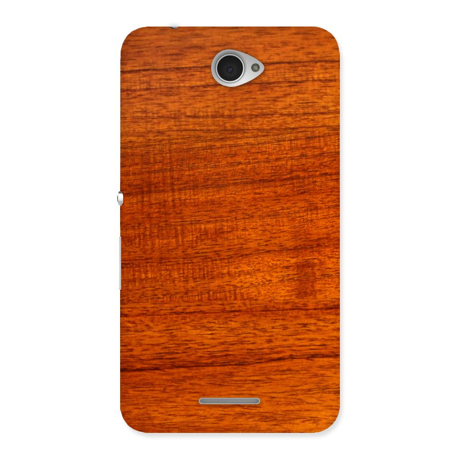 Wood Texture Design Back Case for Sony Xperia E4