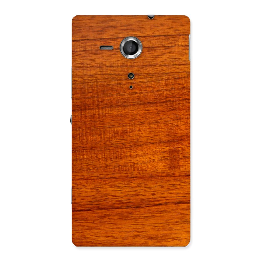 Wood Texture Design Back Case for Sony Xperia SP