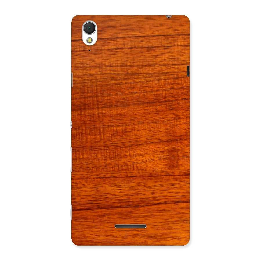 Wood Texture Design Back Case for Sony Xperia T3