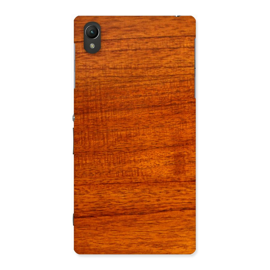 Wood Texture Design Back Case for Sony Xperia Z1