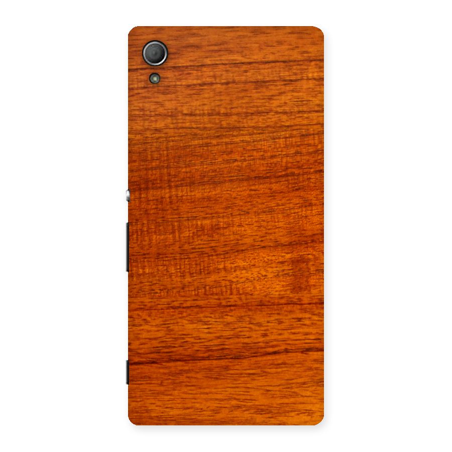 Wood Texture Design Back Case for Xperia Z3 Plus