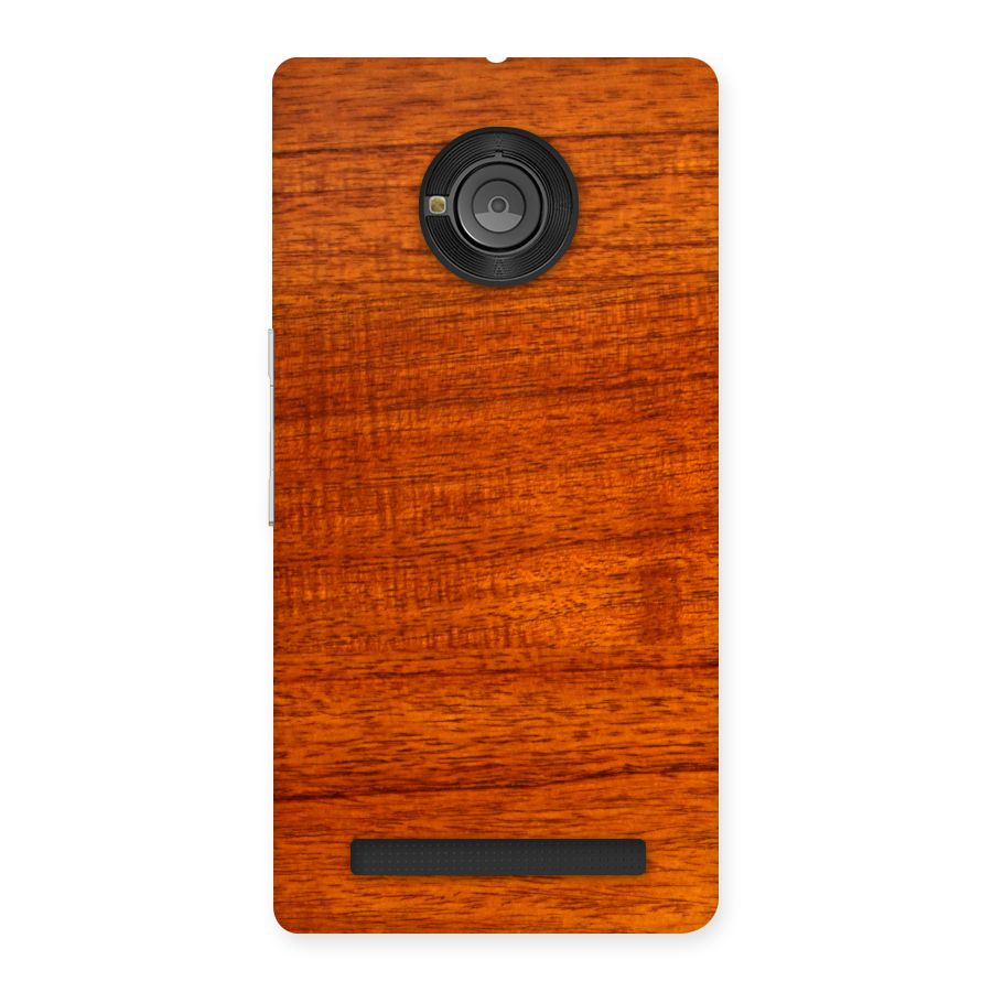 Wood Texture Design Back Case for Yu Yuphoria
