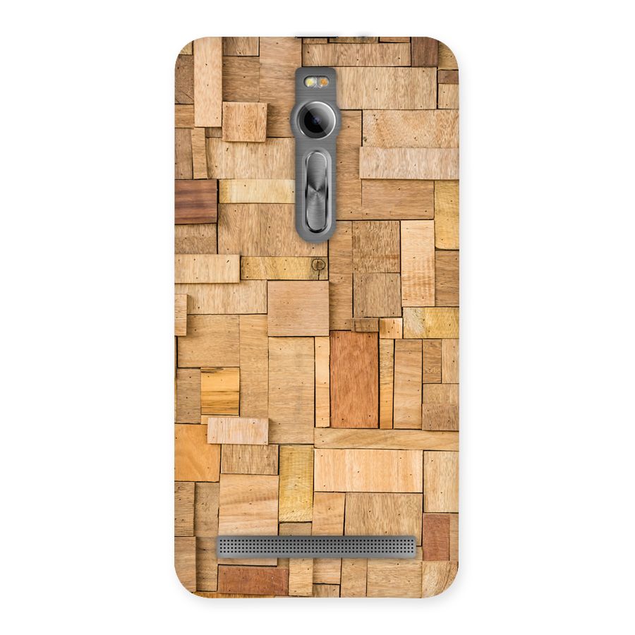 Wooden Blocks Back Case for Asus Zenfone 2
