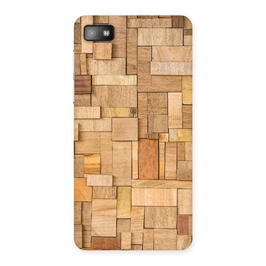Wooden Blocks Back Case for Blackberry Z10