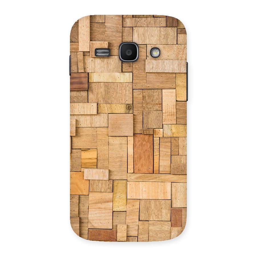 Wooden Blocks Back Case for Galaxy Ace 3
