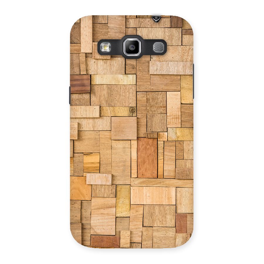 Wooden Blocks Back Case for Galaxy Grand Quattro