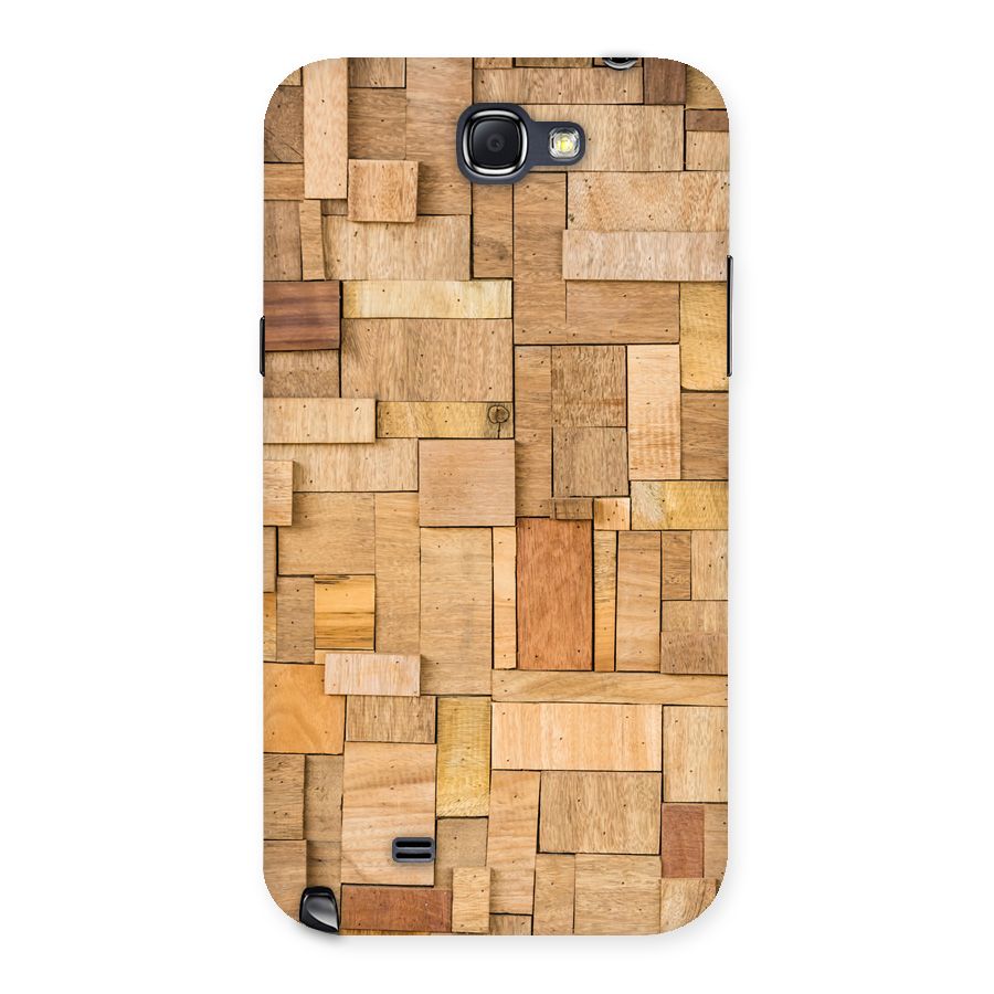 Wooden Blocks Back Case for Galaxy Note 2