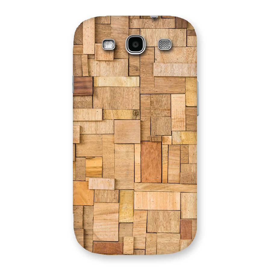 Wooden Blocks Back Case for Galaxy S3