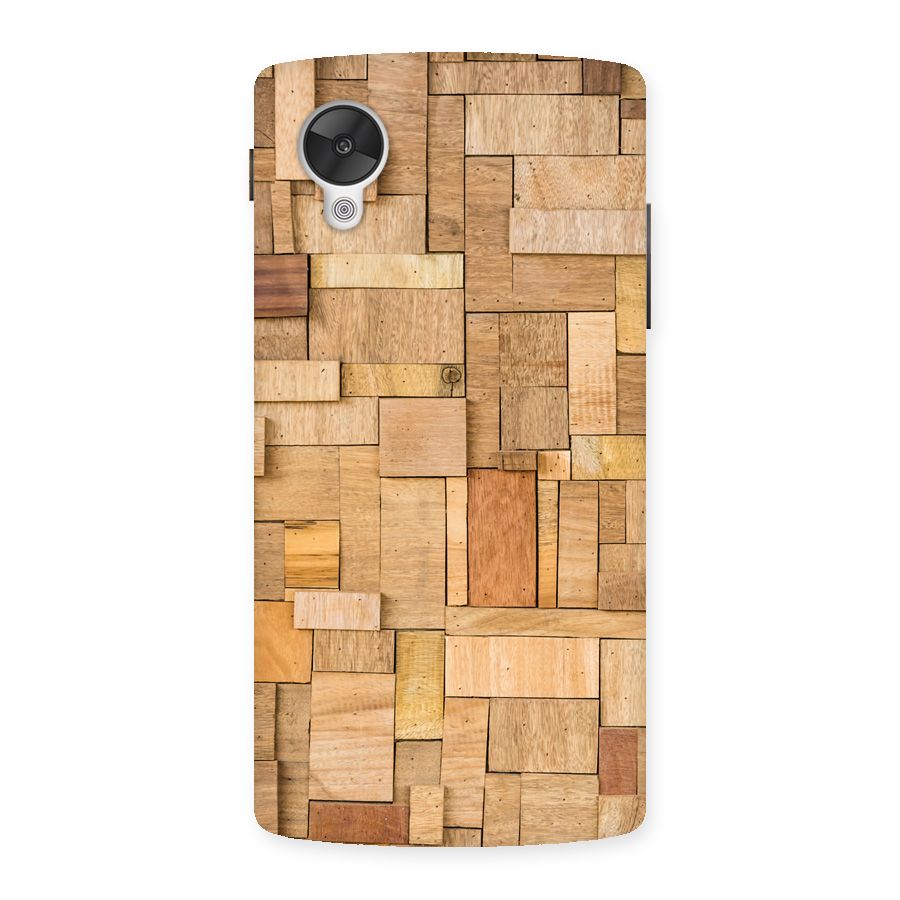 Wooden Blocks Back Case for Google Nexsus 5