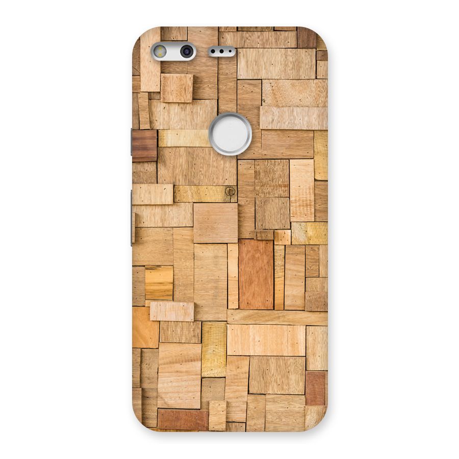 Wooden Blocks Back Case for Google Pixel