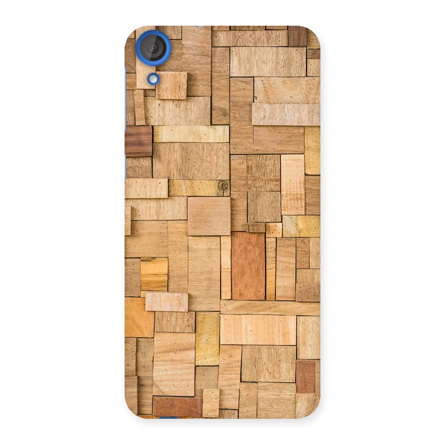 Wooden Blocks Back Case for HTC Desire 820