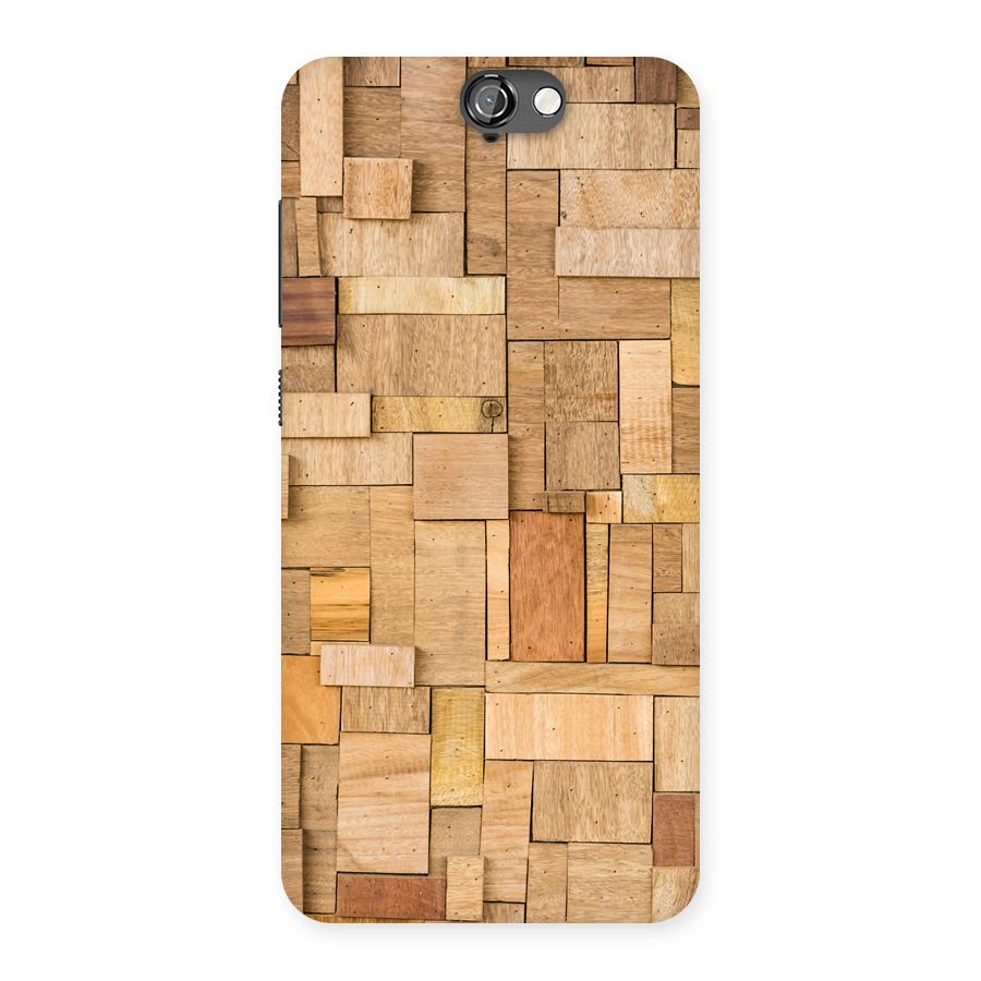 Wooden Blocks Back Case for HTC One A9