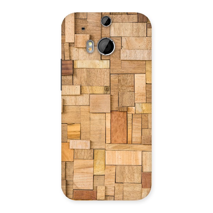 Wooden Blocks Back Case for HTC One M8