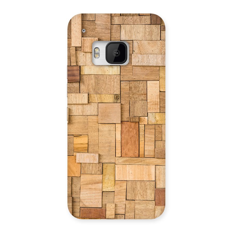 Wooden Blocks Back Case for HTC One M9