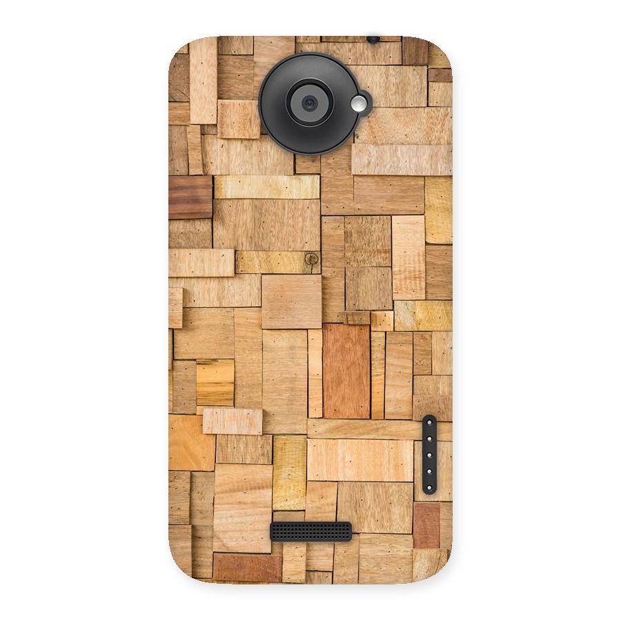 Wooden Blocks Back Case for HTC One X