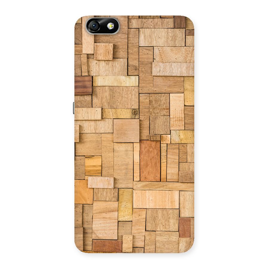 Wooden Blocks Back Case for Honor 4X
