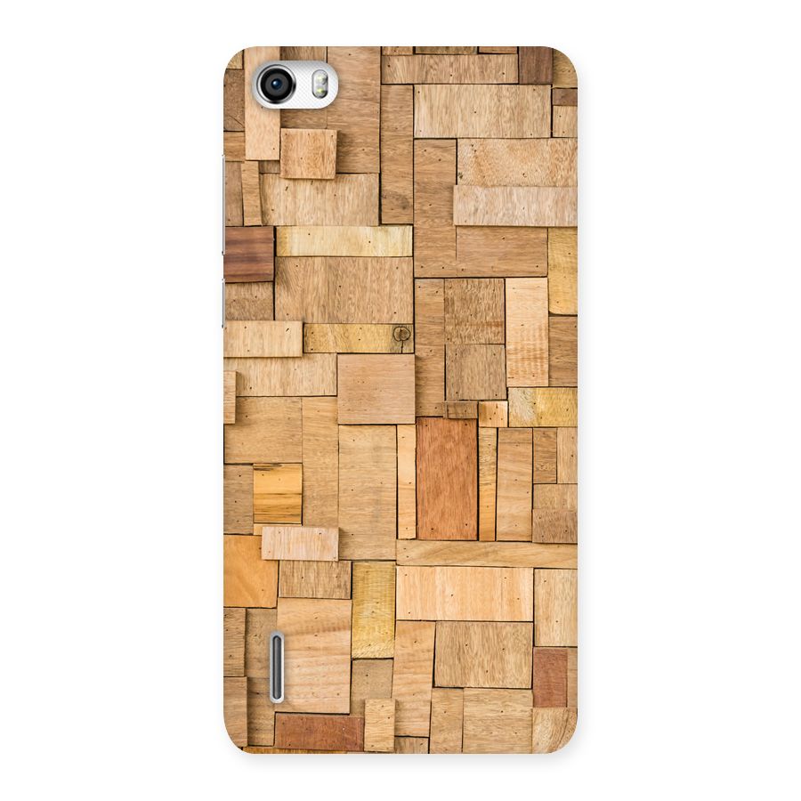 Wooden Blocks Back Case for Honor 6