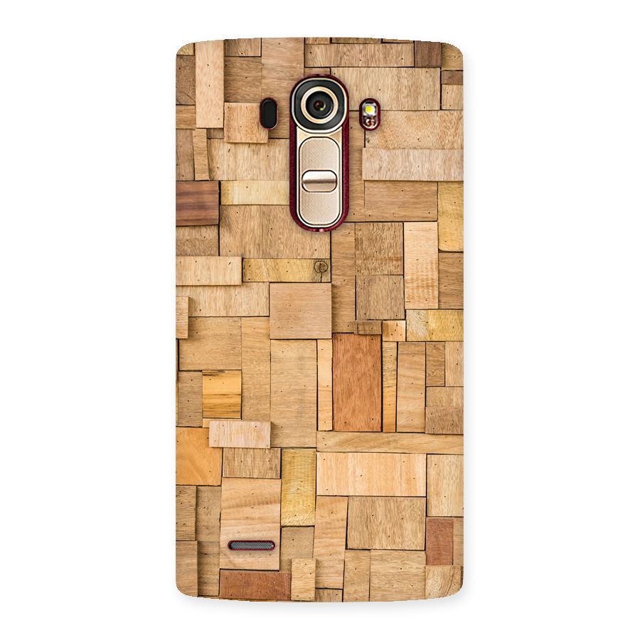 Wooden Blocks Back Case for LG G4