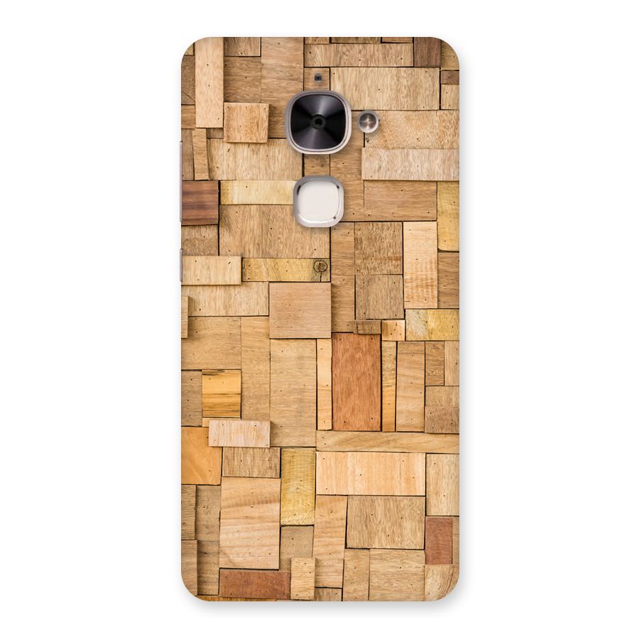Wooden Blocks Back Case for Le 2