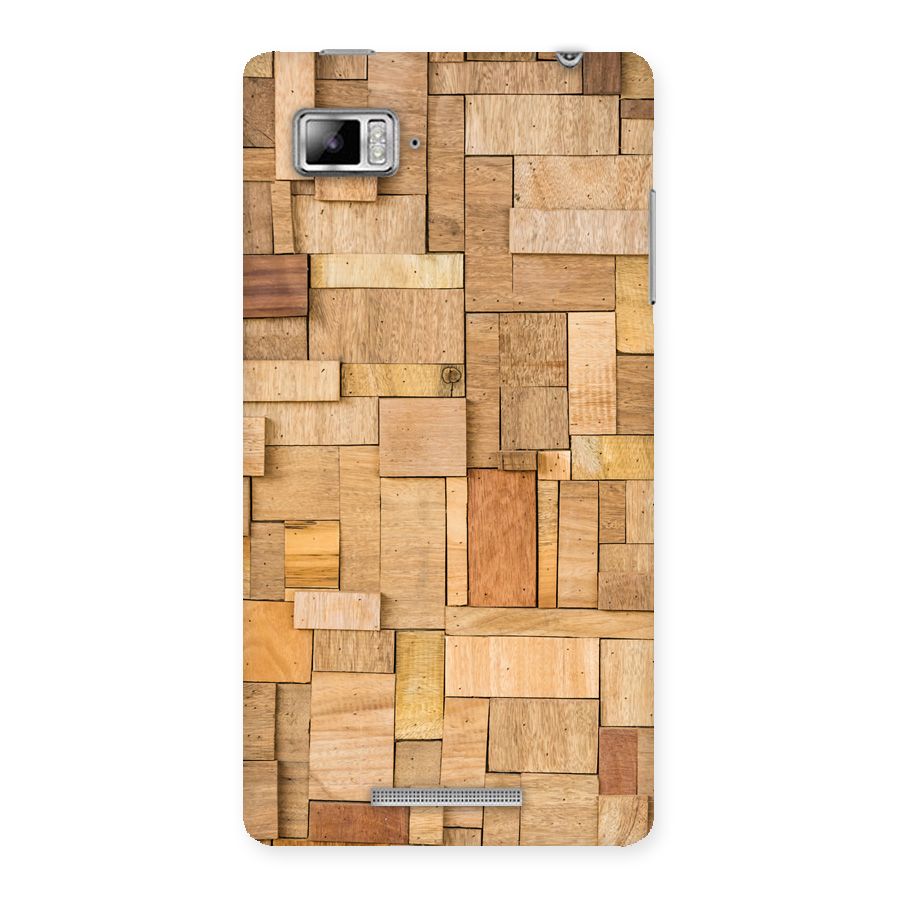 Wooden Blocks Back Case for Lenovo Vibe Z K910