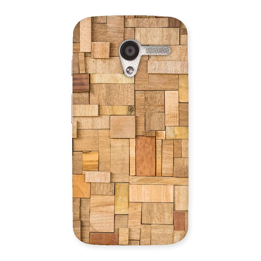 Wooden Blocks Back Case for Moto X