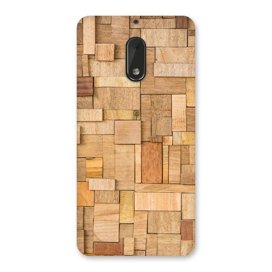 Wooden Blocks Back Case for Nokia 6